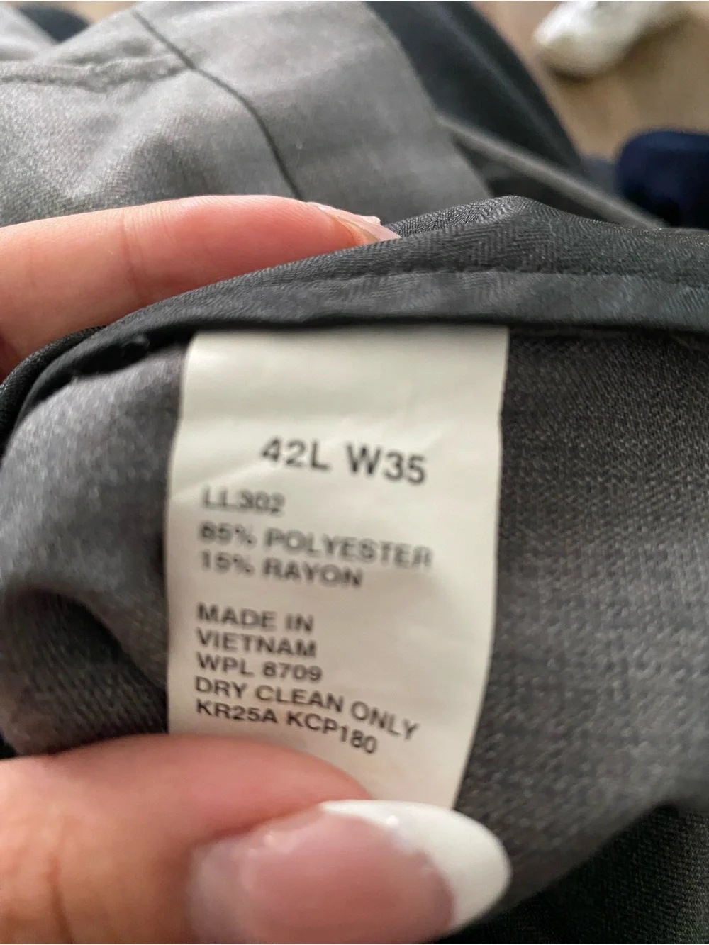 Tailored Bonobos Light Gray Dress Pants